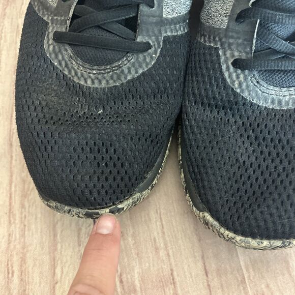 Nike Mens Air Precision 2 AA7069-090 Black Gold White Sneakers Shoes Size 13 - Picture 4 of 16